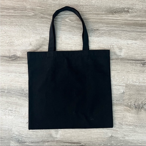 Reformation Canvas Tote Bag in Black, Small - Picture 2 of 4